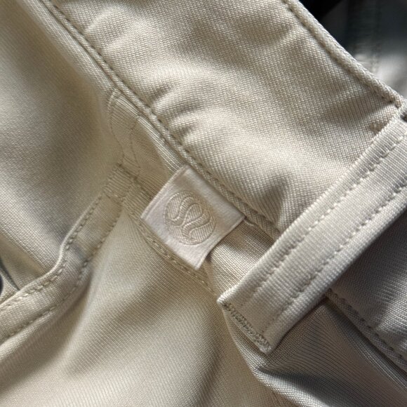 Lululemon Men's ABC Classic-Fit Pant 32" *Warpstreme - Light Brown - Picture 4 of 7
